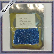 Various Size Round Shape Blue Nano Gem